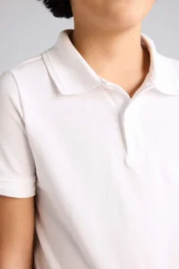 DeFacto Regular Fit Polo Neck Basic Plain Piqué Short Sleeve Polo T-Shirt Boy - Image 4