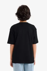 DeFacto Regular Fit V-Neck Short Sleeve T-Shirt Boy - Image 5