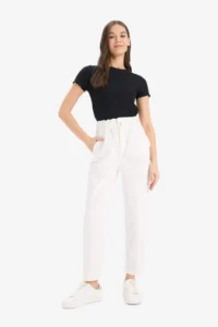 DeFacto Slim Fit Crew Neck Short Sleeve T-Shirt - Image 3
