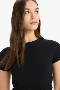 DeFacto Slim Fit Crew Neck Short Sleeve T-Shirt - Image 5