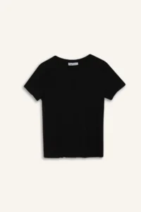 DeFacto Slim Fit Crew Neck Short Sleeve T-Shirt - Image 7