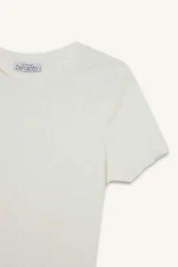 DeFacto Fitted Crew Neck Ribbed Camisole Basic Plain Short Sleeve T-Shirt - Image 8