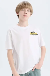 DeFacto Dragon Ball Crew Neck Back Printed Short Sleeve T-Shirt Boy - Image 3