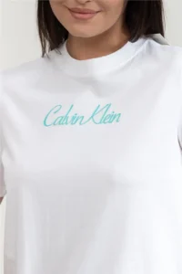 Calvin Klein Women White T-Shirt  YAA - Image 4