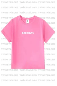 twins tailors Printed 3-Pack Unisex Gray-Black-Pink Children's T-Shirt/T-Shirt - Image 2