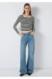 Mavi Long Sleeve Women T-Shirt m1613767-85407 - Image 2