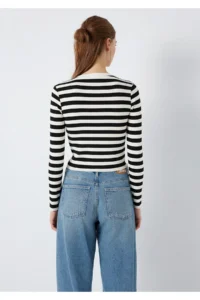 Mavi Long Sleeve Women T-Shirt m1613767-85407 - Image 6