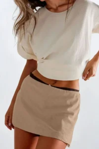 Hiccup Low Waist Mini Shorts - Image 6