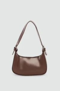 Shule Bags Muse Oval Baget Bag Tan