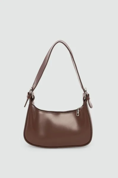 Shule Bags Muse Oval Baget Bag Tan