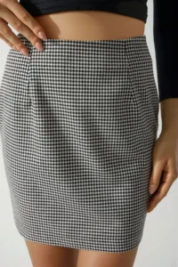 Hiccup High Waist Plaid Mini Skirt - Image 2