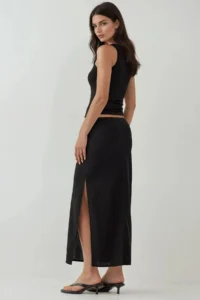 Hiccup Low Waist LONG Skirt - Image 4