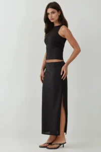 Hiccup Low Waist LONG Skirt - Image 5