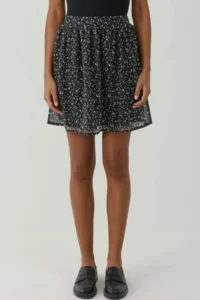 Hiccup High Waist Floral Mini Skirt