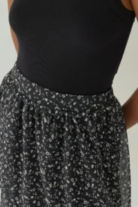 Hiccup High Waist Floral Mini Skirt - Image 4