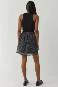 Hiccup High Waist Floral Mini Skirt - Image 6