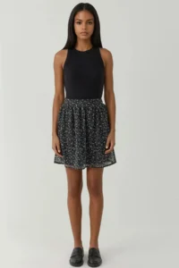Hiccup High Waist Floral Mini Skirt - Image 7