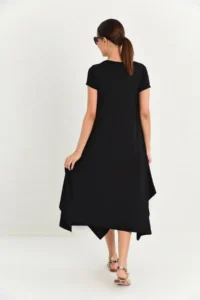 Cool & Sexy Women Black Tunic Dress - Image 4