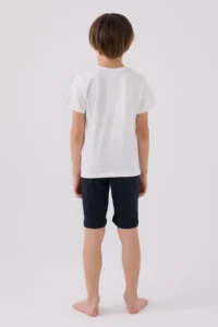US Polo Assn. U.s. Polo Shirt Assn Boys' White Bermuda Set - Image 5