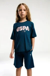US Polo Assn. U.s Polo Shirt US2080-G KIZ BERMUDA Set