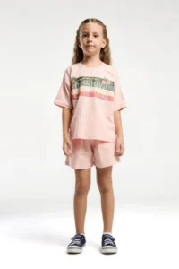 US Polo Assn. U.s. Polo Shirt US2071-4 KIZ Shorts Set - Image 3
