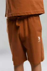 US Polo Assn. BASE. Polo Boy Bermuda Suit Single Jersey Knitted Fabric - Image 3