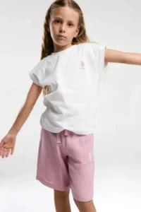 US Polo Assn. U.s. Polo Shirt US2092-4 KIZ BERMUDA Set - Image 2