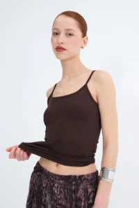 Addax Thin Sleeveless Tank Top A4260 - Image 2