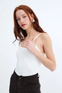 Addax Thin Sleeveless Tank Top A4260 - Image 2