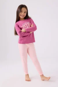 US Polo Assn. Girls' Set - Lavender - Image 3