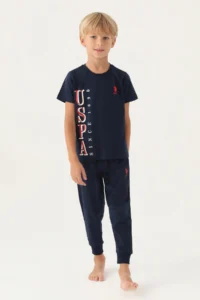 US Polo Assn. Boys' Set - Navy Blue