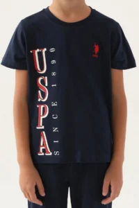 US Polo Assn. Boys' Set - Navy Blue - Image 5