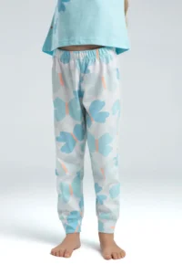 US Polo Assn. Rolypoly Girls' Blue Pajama Set - Image 2
