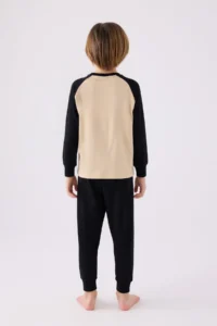 US Polo Assn. Rolypoly Boys' Cream Pajama Set - Image 5