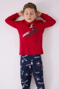 US Polo Assn. Rolypoly Boys' Rejection Pajama Set - Image 3