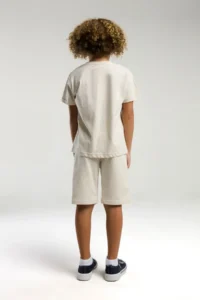 US Polo Assn. BASE. Polo Assn Kids Top and Bottom Set – Monogram Patterned and Elegant Style - Image 5