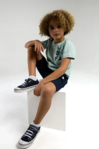 US Polo Assn. BASE. Polo Assn. Boy, Licensed, T-shirt Bermuda, Top and Bottom Set - Image 3