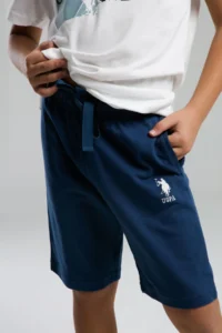 US Polo Assn. U.s. Polo Shirt Assn Boys' Bermuda Set - Image 3