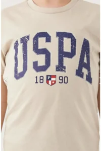 US Polo Assn. Boy, Licensed, Uspa Written, 100% Cotton, T-shirt Bermuda Set - Image 4