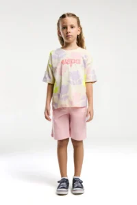 US Polo Assn. Girls' Pink Bermuda Set - Image 2
