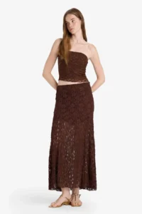 DeFacto A Form High Waist Lace Maxi Skirt - Image 2