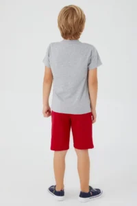 US Polo Assn. Base. Polo Assn 1351 Original Written Boy's Bermuda Suit - Image 5