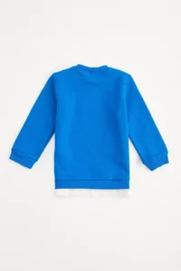 DeFacto Baby Size Regular Fit Slogan Printed Sweatshirt - Image 3