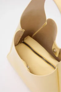 Shule Bags Mono Yavrulu Shoulder Bag Yellow - Image 7
