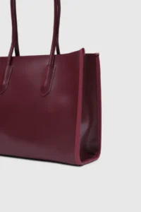 Shule Bags Paella Shoulder Bag Burgundy - Image 7