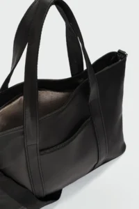 Shule Bags Pablo Shoulder Bag Black - Image 7