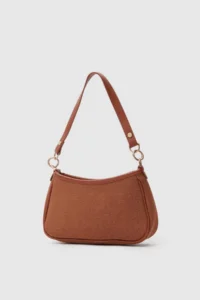 Shule Bags Farme Suede Baget Bag Tan - Image 2