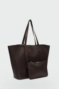 Shule Bags Carrie Wallet Shoulder Bag Bitter Brown - Image 4