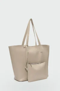 Shule Bags Carrie Wallet Shoulder Bag Beige - Image 4
