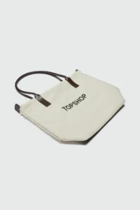Shule Bags Poches Kanvas Big Size Shoulder Bag Kahve - Image 4